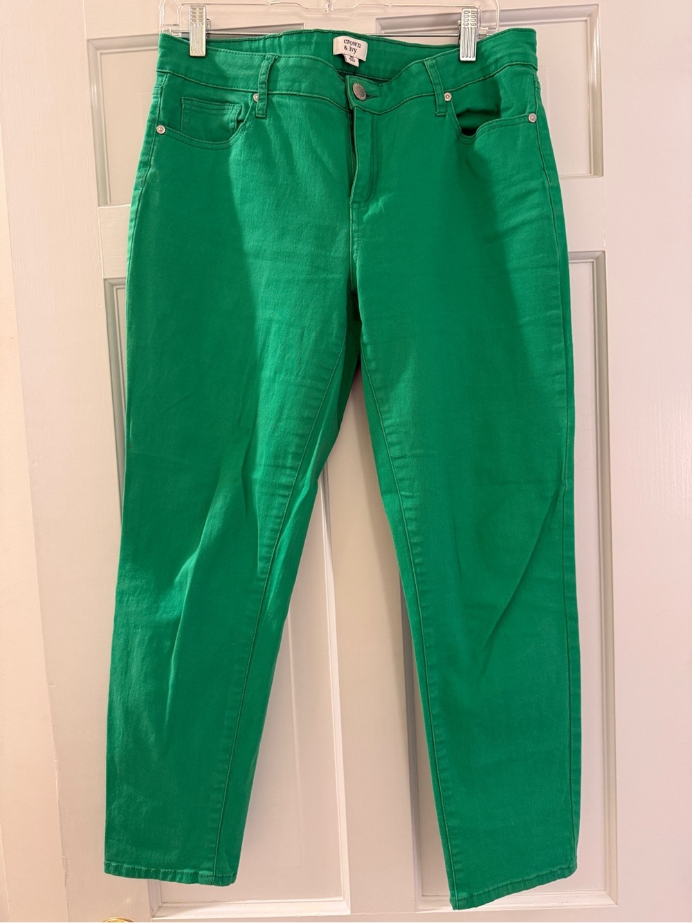 Crown & Ivy Green Jeans